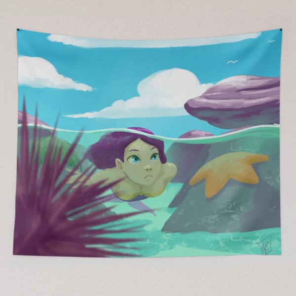 Item preview, Tide pool mermaid part 2/3 designed and sold by Maysoulrose.