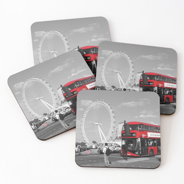 Item preview, The London Eye and A Red Bus designed and sold by wiggyofipswich.