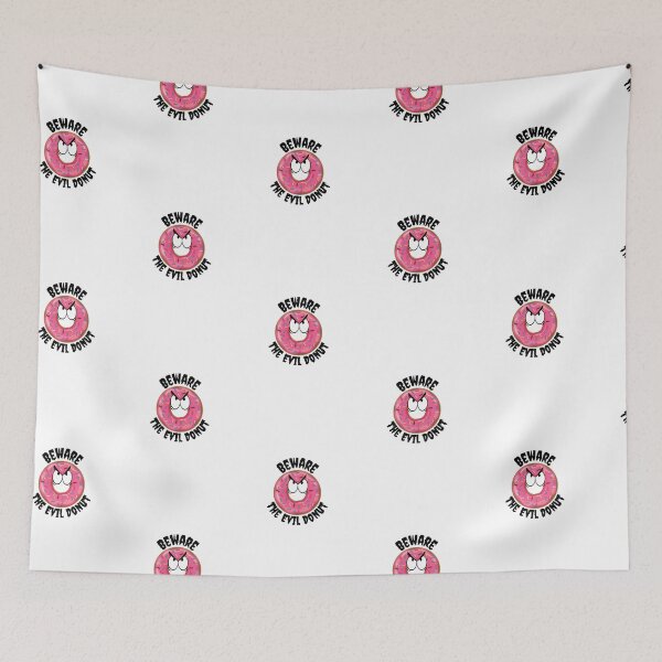 Item preview, Beware the Evil Donut designed and sold by CheekyGrace.