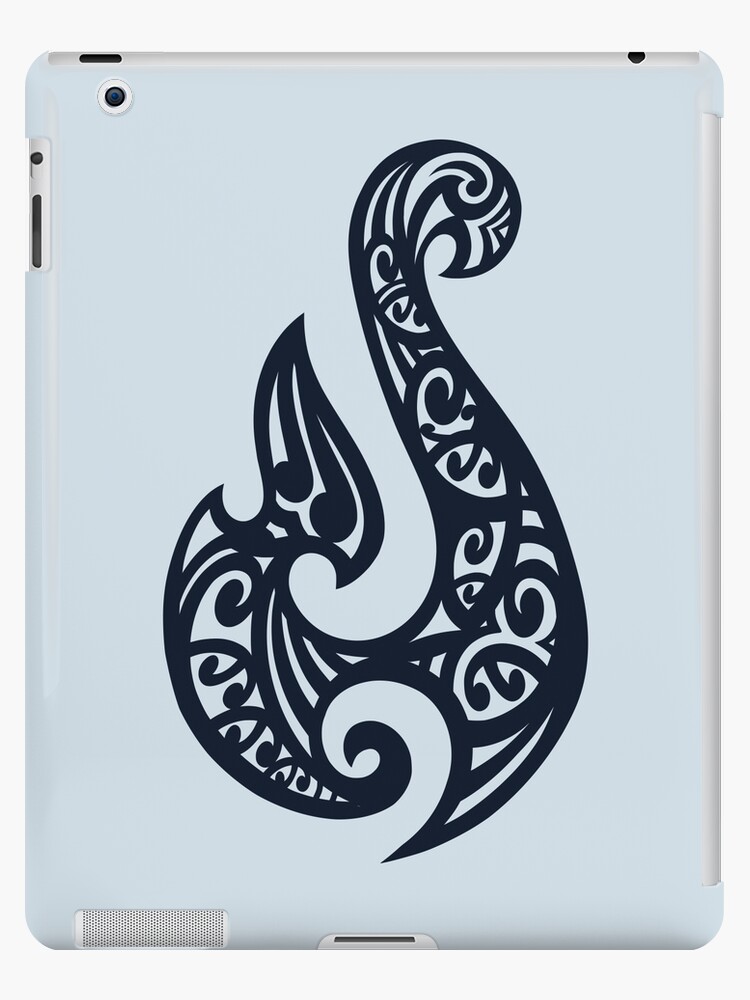 Hei Matau, Maori Hook design meaning Prosperity | iPad Case & Skin