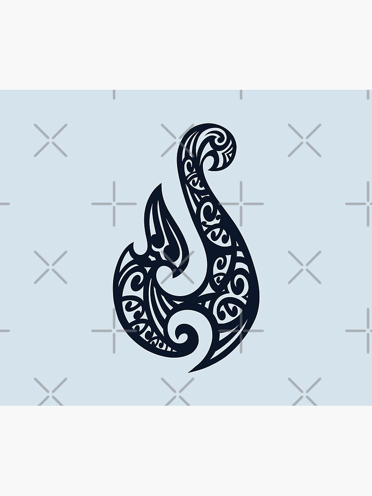 Hei Matau, Maori Hook design meaning Prosperity | Tapestry