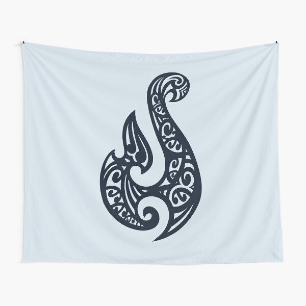 Hei matau traditional maori hook  Tapestry for Sale by Kiwidom