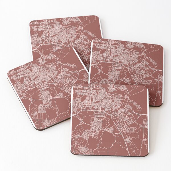 Item preview, Amsterdam - Netherlands Coffee 8E443D Color Map designed and sold by infographicshop.