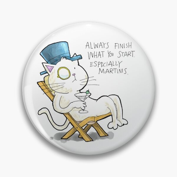 Artikelvorschau, Dapper Cat - Beende, was du angefangen hast entworfen und verkauft von johnnybuzt.