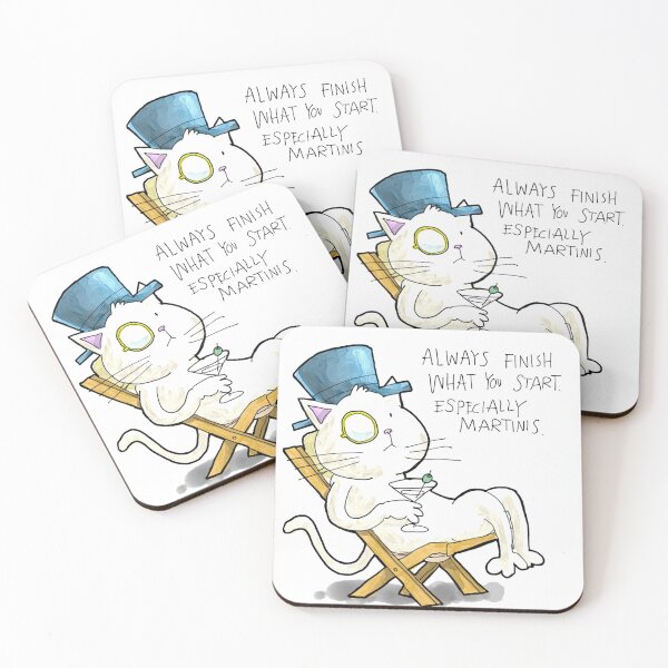 Item preview, Dapper Cat - Finish what you start designed and sold by johnnybuzt.