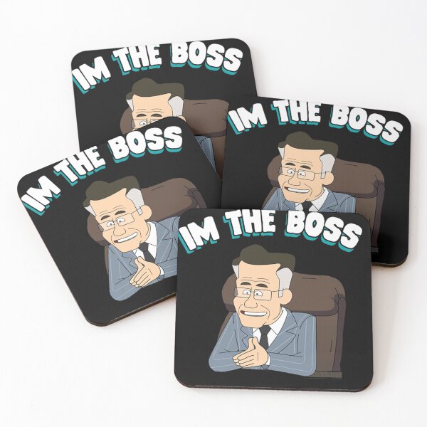 Item preview, inside job netflix i'm the boss designed and sold by RougeMachtig.