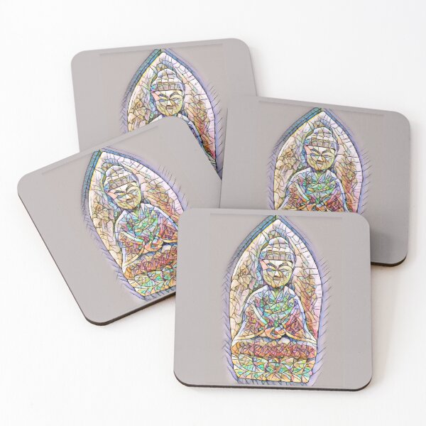 Item preview, Mosaic Kobo Daishi (Kukai), the founder of Shingon Buddhism designed and sold by CheekyGrace.