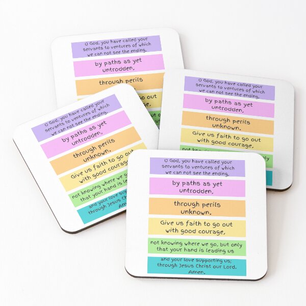 Item preview, Prayer of Good Courage  designed and sold by CheekyGrace.