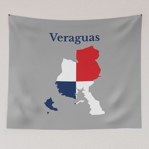 Item preview, Veraguas Province Map Design, Panama. designed and sold by marosharaf.