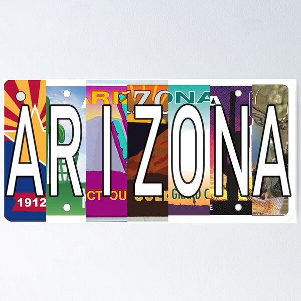 Item preview, Arizona License Plates  designed and sold by stermitkermit.