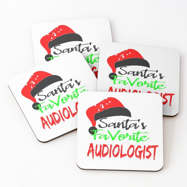Item preview, Santa's Favorite Audiologist Funny Christmas designed and sold by illustrapho.