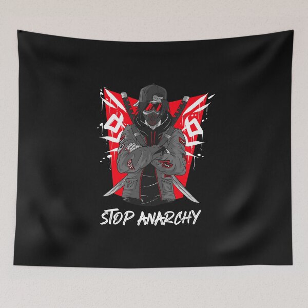 Item preview, Stop Anarchy designed and sold by Mysmartworld.