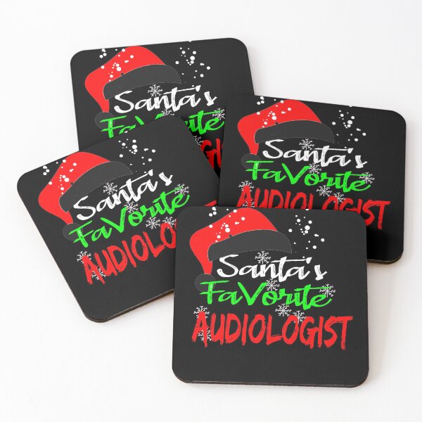 Item preview, Santa's Favorite Audiologist Funny Christmas designed and sold by illustrapho.