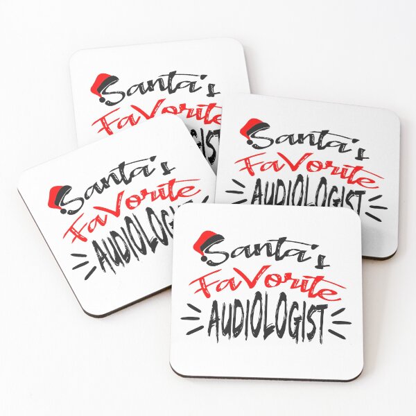 Item preview, Santa's Favorite Audiologist Funny Christmas designed and sold by illustrapho.
