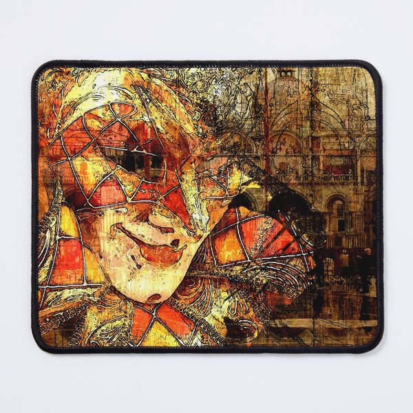 Item preview, Venice Carnival. Red Joker mask designed and sold by CatCoconut-Art.