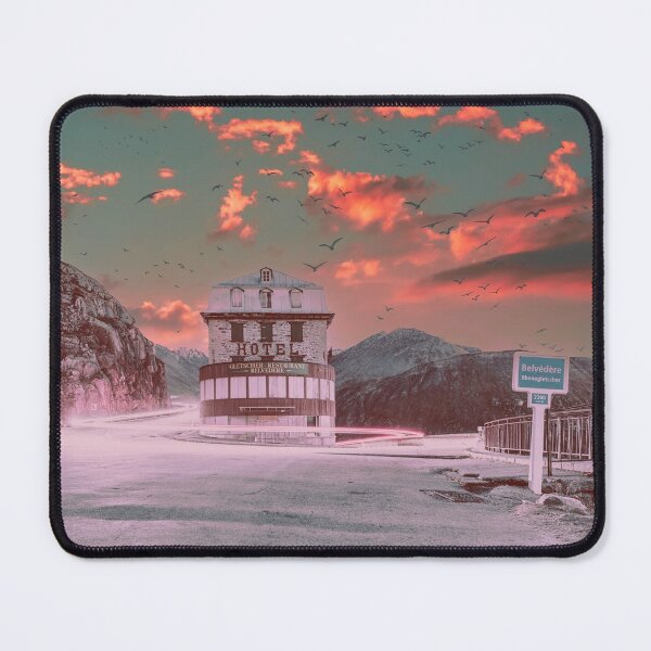 Item preview, great view of Furka Pass Switzerland, the most beautiful routes in the mountains designed and sold by Mauswohn.