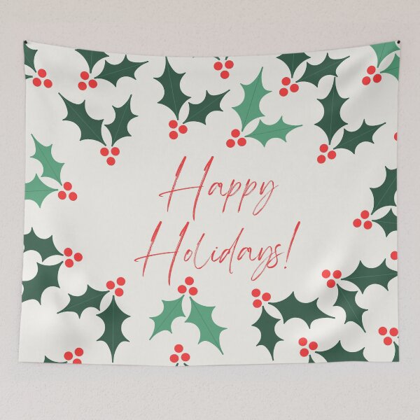Item preview, Happy Holidays - Holiday season wishes or holidays lover gift designed and sold by LostTraveller.