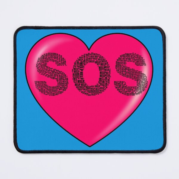 Item preview, S O S save me love designed and sold by mostheristore.