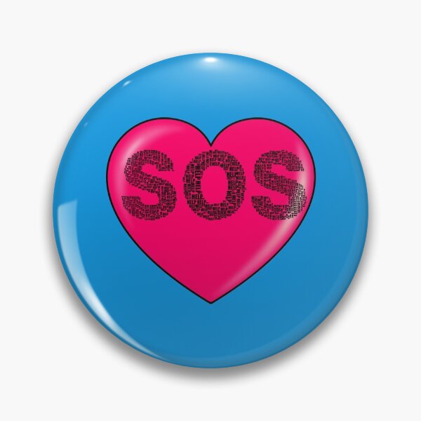 Item preview, S O S save me love designed and sold by mostheristore.