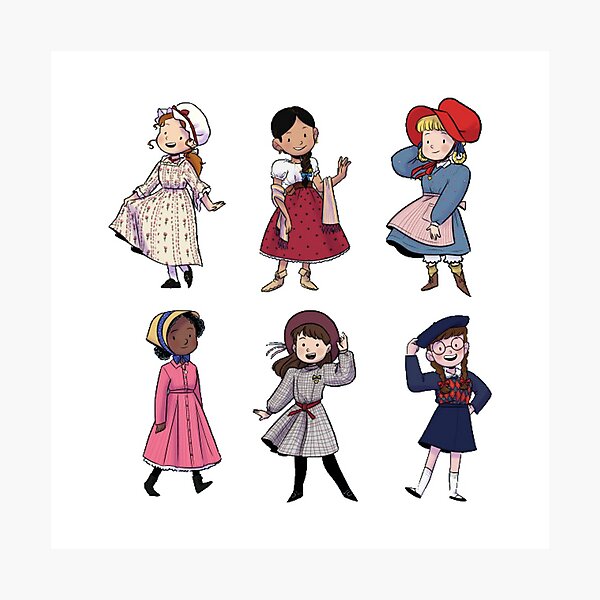 American Girl Classics - Meet Outfits Photographic Print