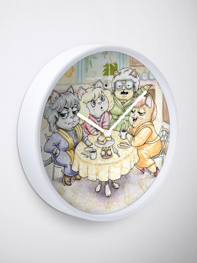 Alternate view of Thank You For Being A Fur-end Clock