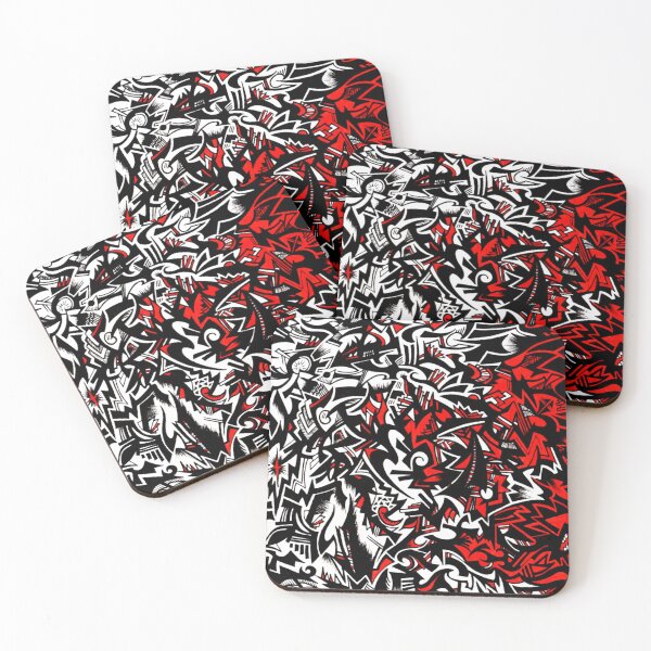 Item preview, RSADT #2 - Coaster Only designed and sold by Random Squiggly Abstract Drawing Things.