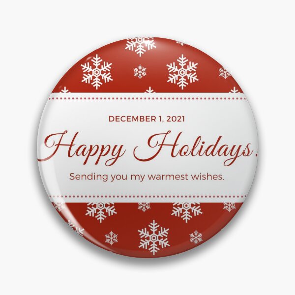 Item preview, Happy Holidays - Holiday season wishes or holidays lover gift designed and sold by LostTraveller.