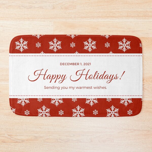 Item preview, Happy Holidays - Holiday season wishes or holidays lover gift designed and sold by LostTraveller.