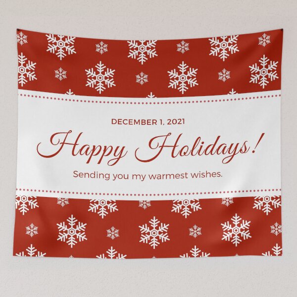 Item preview, Happy Holidays - Holiday season wishes or holidays lover gift designed and sold by LostTraveller.