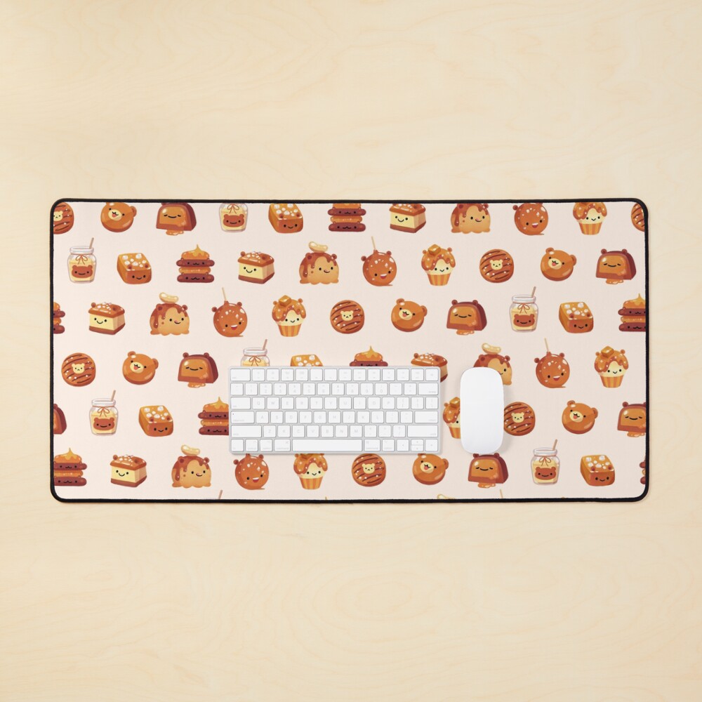 Salted caramel bear Mouse Pad