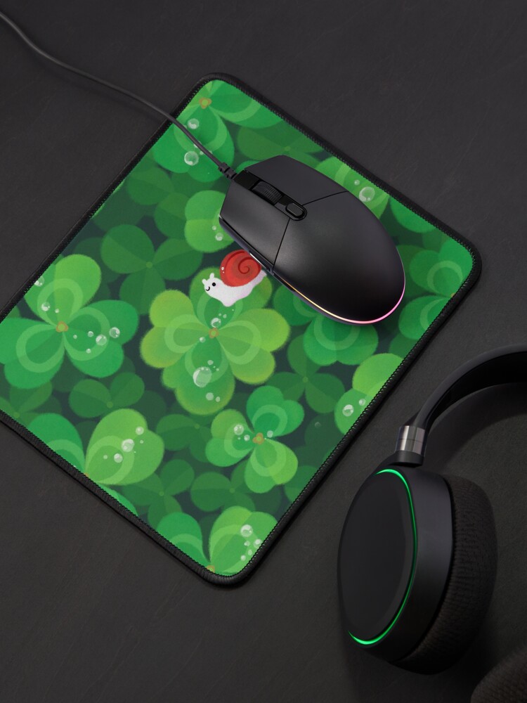 Alternate view of Happy lucky snail Mouse Pad