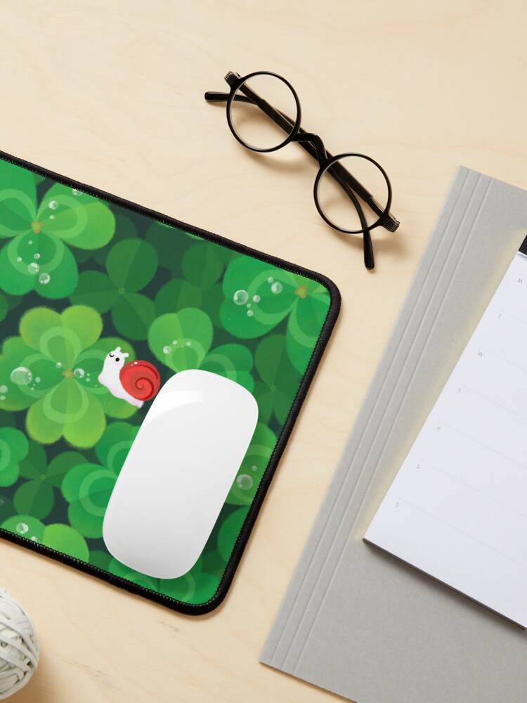 Alternate view of Happy lucky snail Mouse Pad