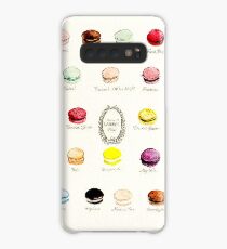 Laduree Macarons Flavor Menu Case/Skin for Samsung Galaxy