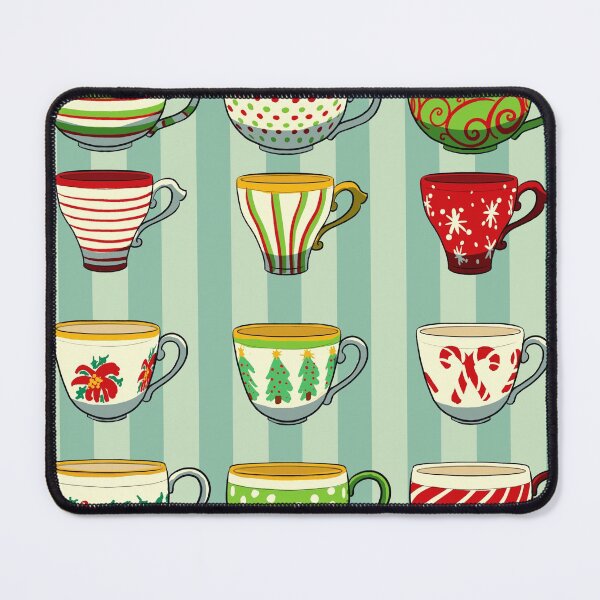 Item preview, Tazas de té de Navidad designed and sold by Christache.