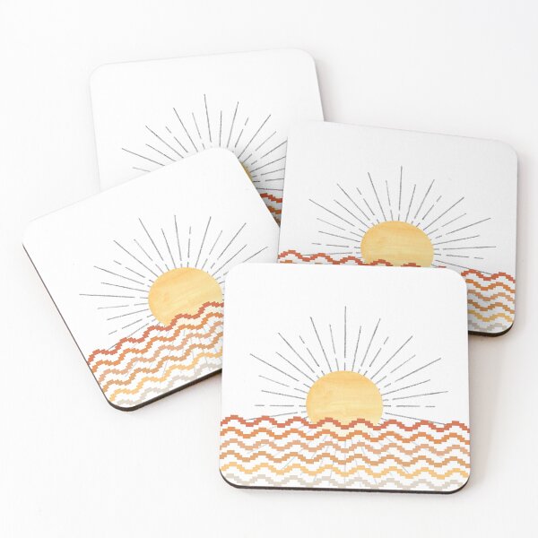 Item preview, Pixel boho sunrise designed and sold by WhalesWay.