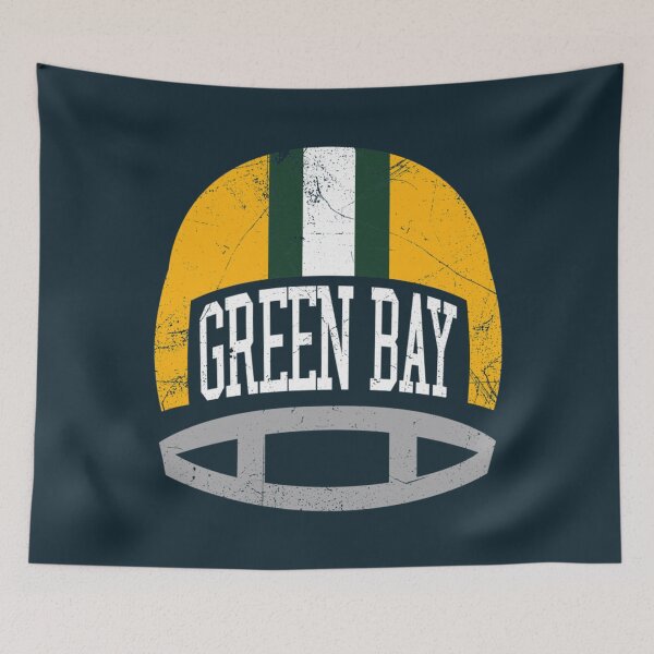 Item preview, Green Bay Retro Helmet  Green designed and sold by desirex.