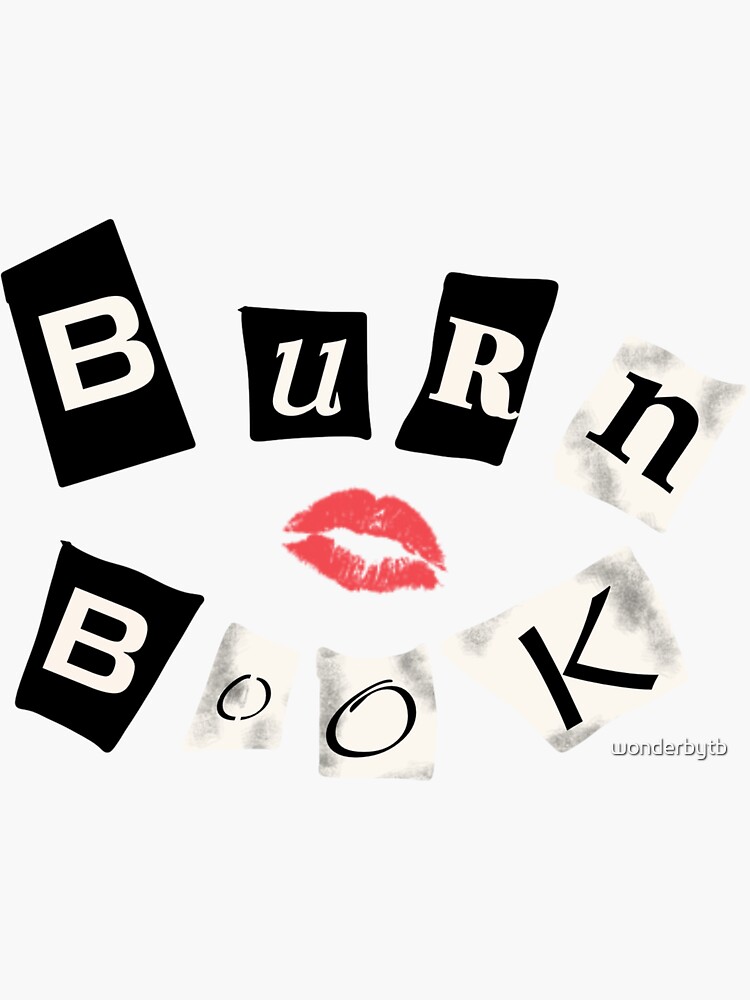 Burn book | Sticker