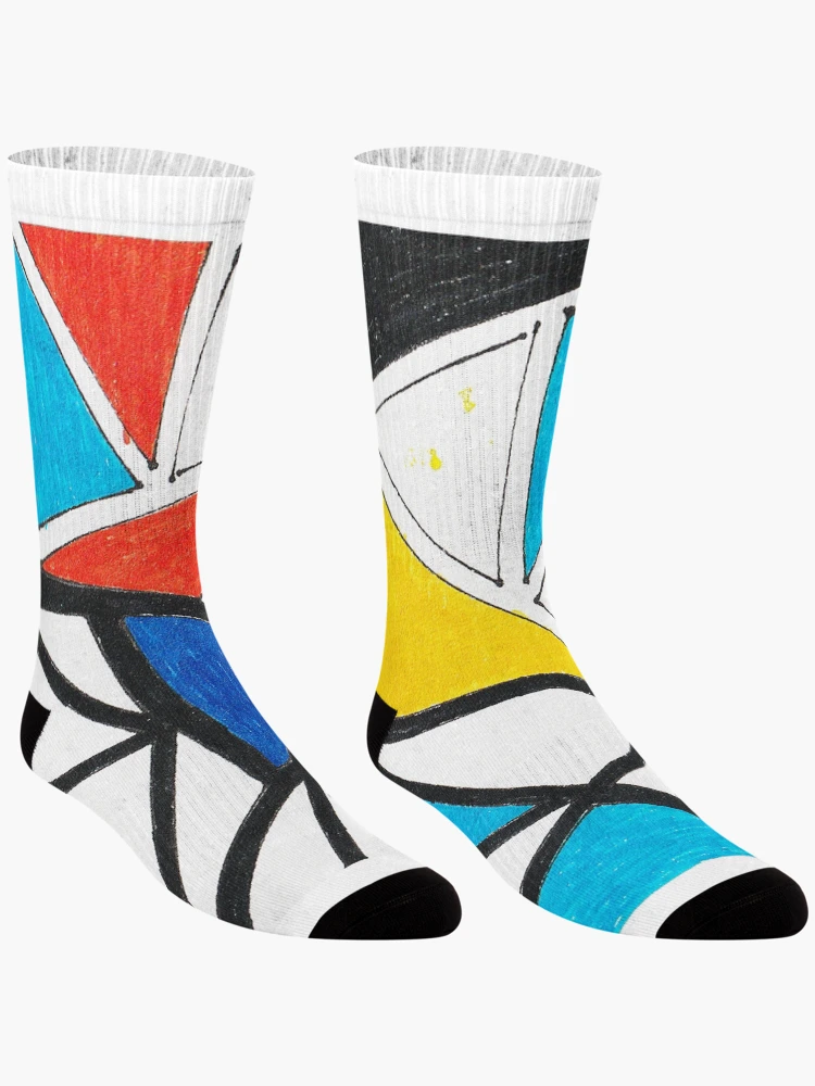 Thumbnail 3 of 5, Socks, Triangle designed and sold by iwweee.