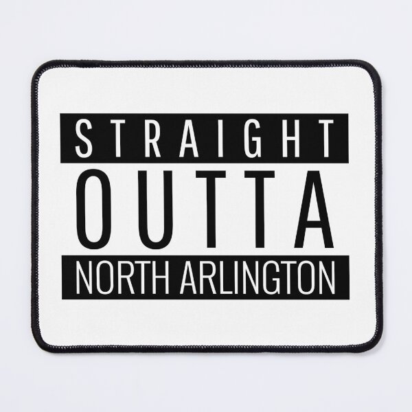 Item preview, Straight Outta North Arlington New Jersey  designed and sold by Teelogic.