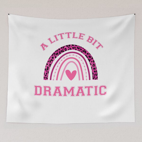 Item preview, A Little Bit Dramatic Drama Queen designed and sold by Easy-Logo.