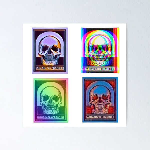 Artikel-Vorschau von Memento mori – lateinische Phrase, designt und verkauft von MandyLS24.