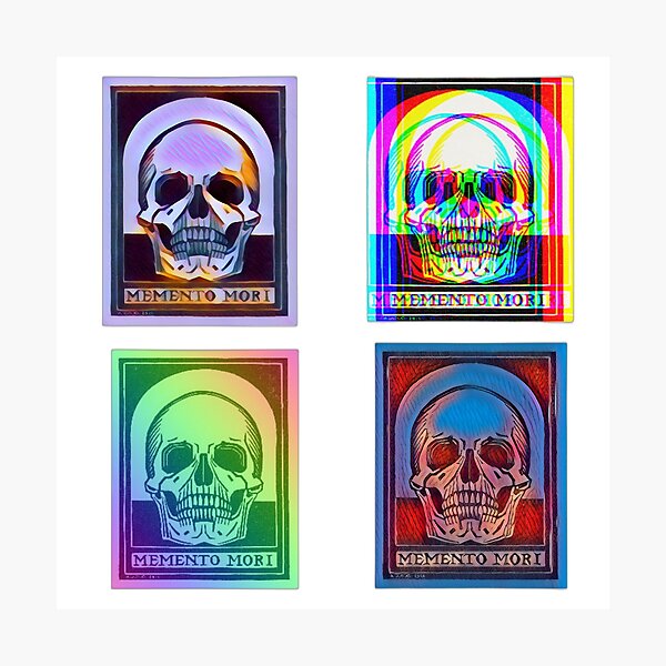 Artikel-Vorschau von Memento mori – lateinische Phrase, designt und verkauft von MandyLS24.