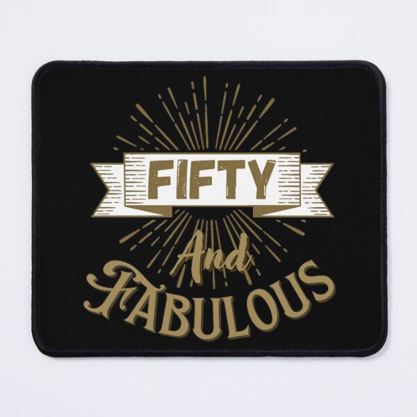 Item preview, Fifty and Fabulous Golden 50th Birthday Party Idea designed and sold by NishiiAgrawal.