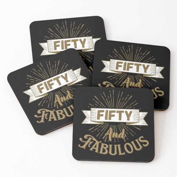 Item preview, Fifty and Fabulous Golden 50th Birthday Party Idea designed and sold by NishiiAgrawal.