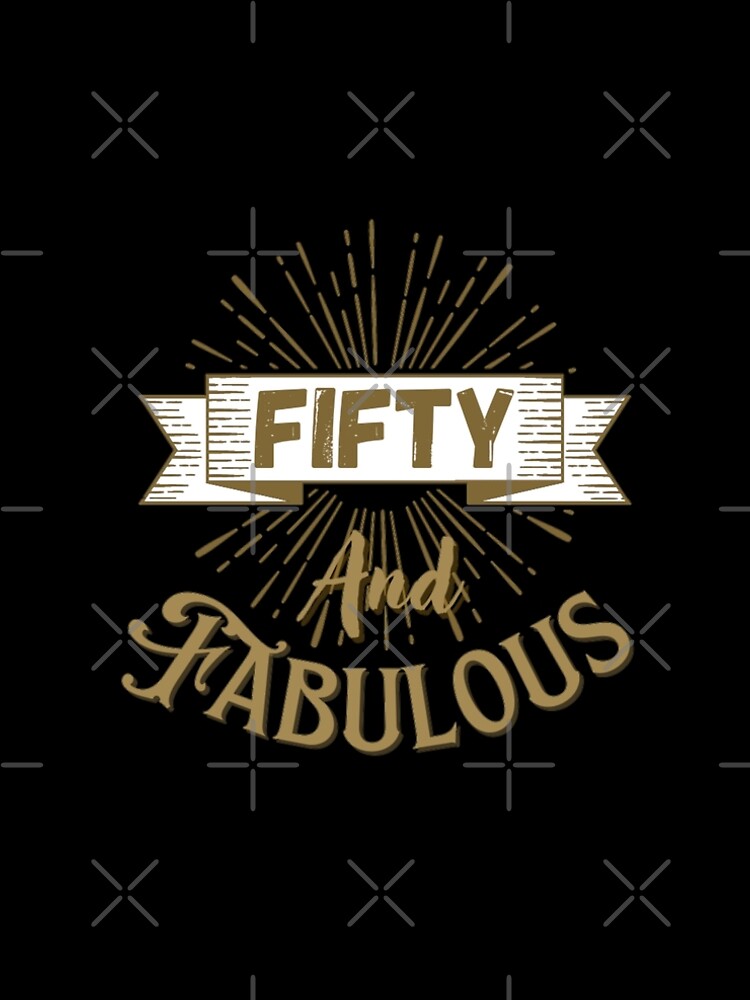 Fifty and Fabulous Golden 50th Birthday Party Idea" A-Line Dress for Sale by NishiiAgrawal | Redbubble Fifty and Fabulous Golden 50th Birthday Party Idea" A-Line Dress for Sale by NishiiAgrawal | Redbubble