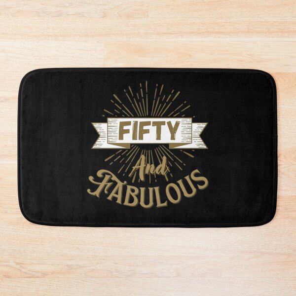 Item preview, Fifty and Fabulous Golden 50th Birthday Party Idea designed and sold by NishiiAgrawal.