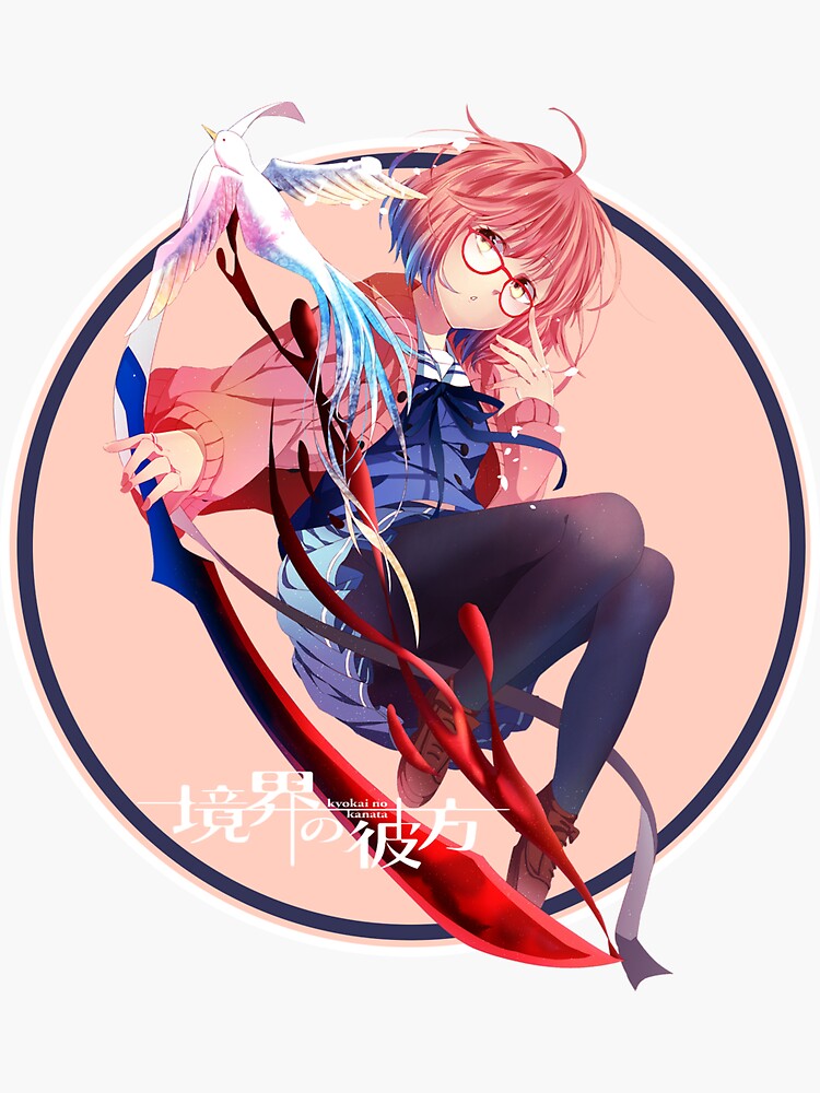 Mirai Kuriyama #2 - Kyoukai no Kanata Sticker for Sale by Animeager