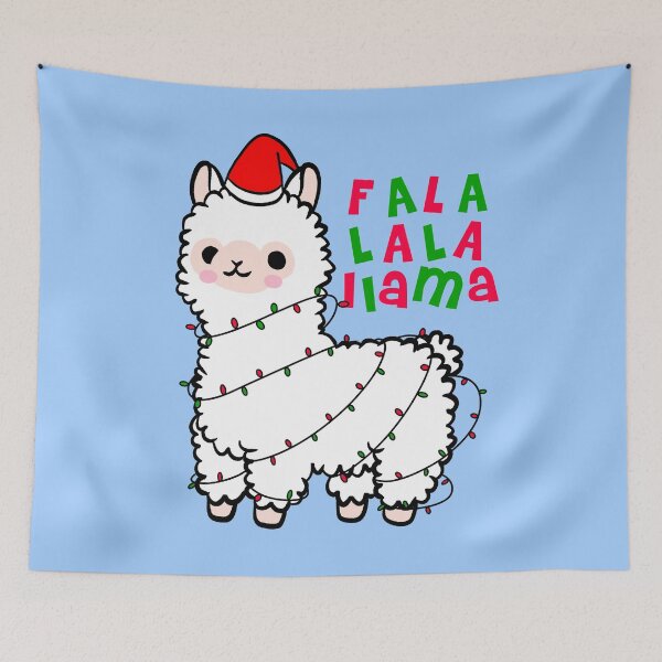 Item preview,  Fa La La La Llama Alpaca Gift, Llama christmas sweater designed and sold by Mixture-DESIGN.