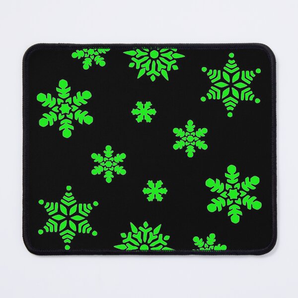 Item preview, Green flowers on black background designed and sold by darshants.