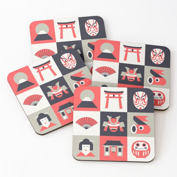 Item preview, Japan Pattern - Firestation designed and sold by VoodooCircus.